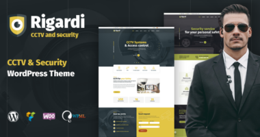 Rigardi – CCTV Security Company & Body Guard WordPress Theme