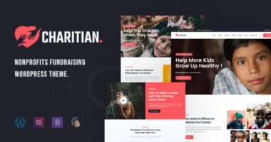 Charitian – NonProfit Charity WordPress Theme