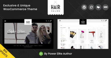 Hair Salon – WooCommerce Responsive Theme