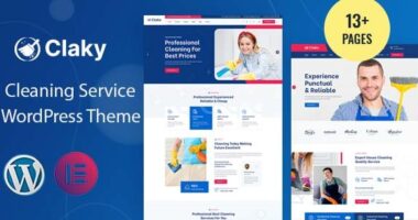 Claky – Cleaning Services WordPress Theme