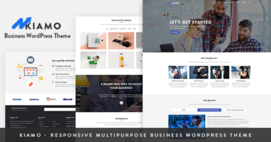Kiamo – Responsive Business Service WordPress Theme