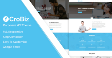 Crobiz – Corporate WordPress Theme