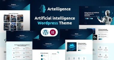 Artelligence | AI & Robotics WordPress Theme