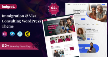 Imigrat – Immigration & Visa Consulting WordPress Theme