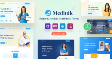Medinik – Doctor & Medical WordPress Theme