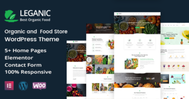 Leganic – Organic and Food Store WordPress Theme