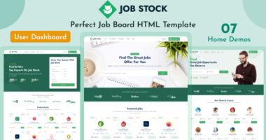 Job Stock – Job Board Template