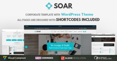 Soar – Responsive Multi-Purpose WordPress Theme